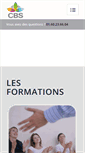 Mobile Screenshot of cbsformation.com